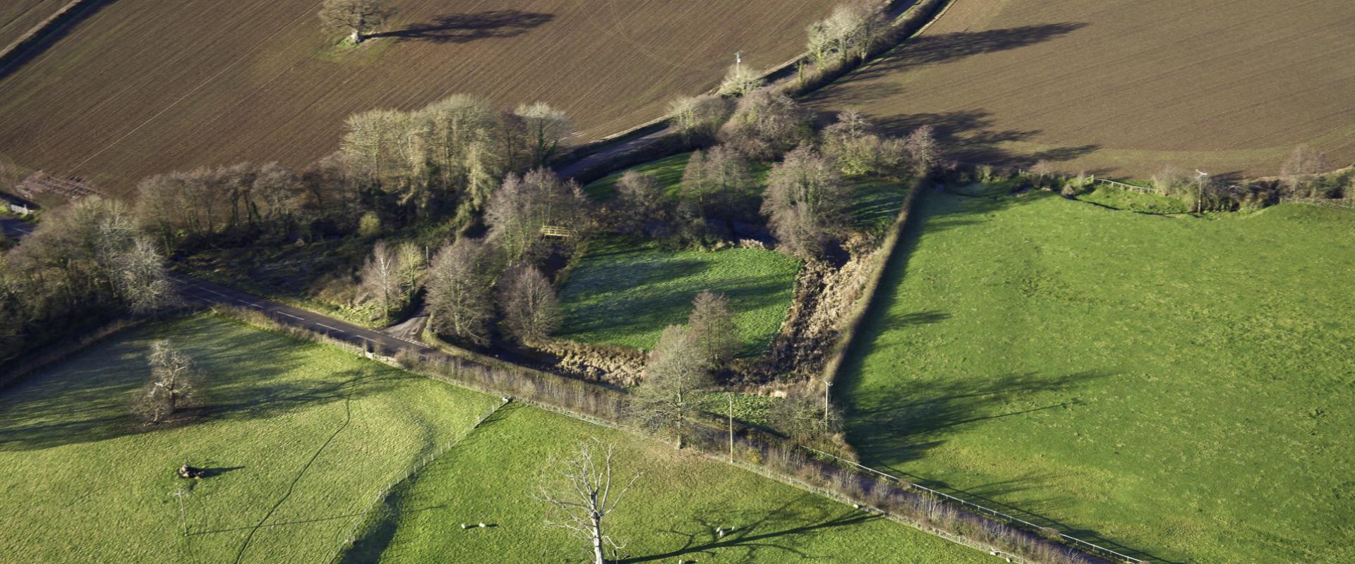 Hen Gwrt Medieval Moated Site