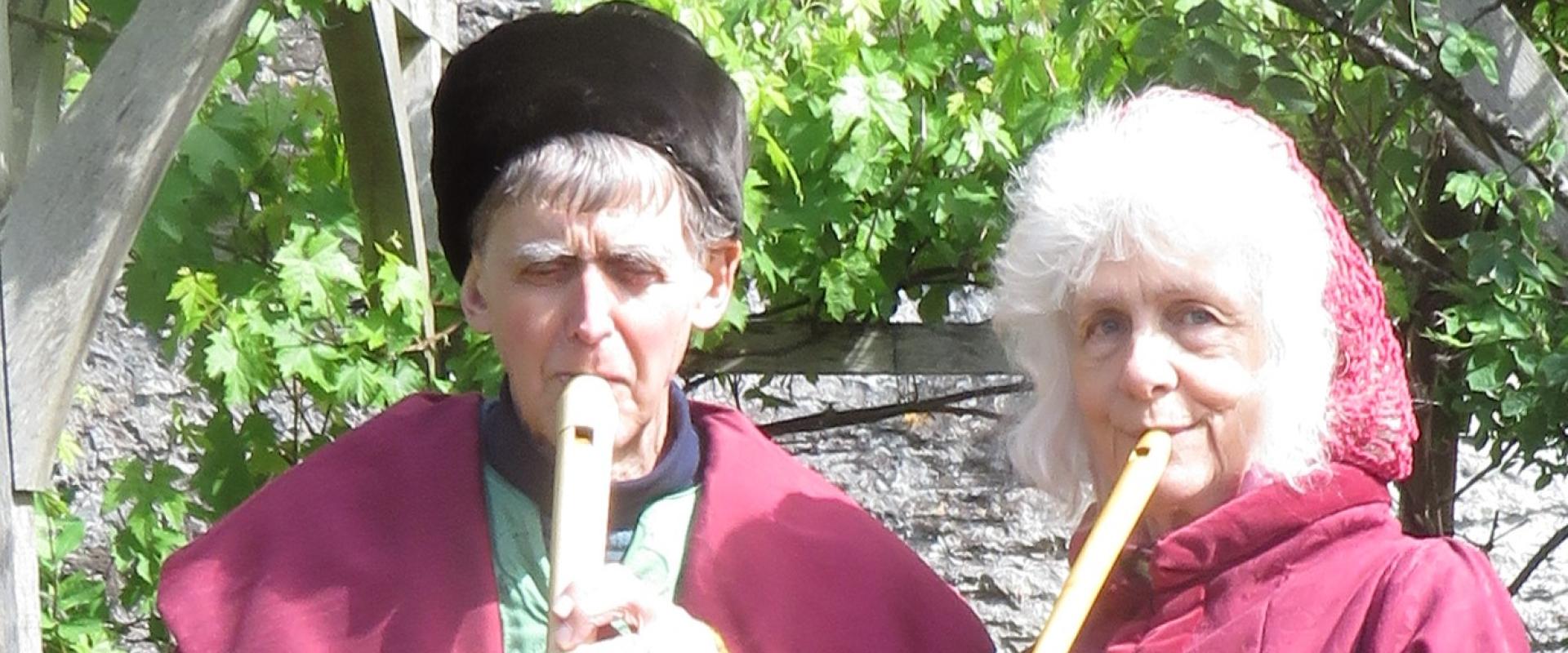 Two Medieval Musicians