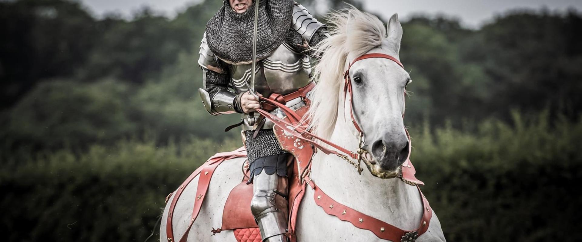 Knight on horseback