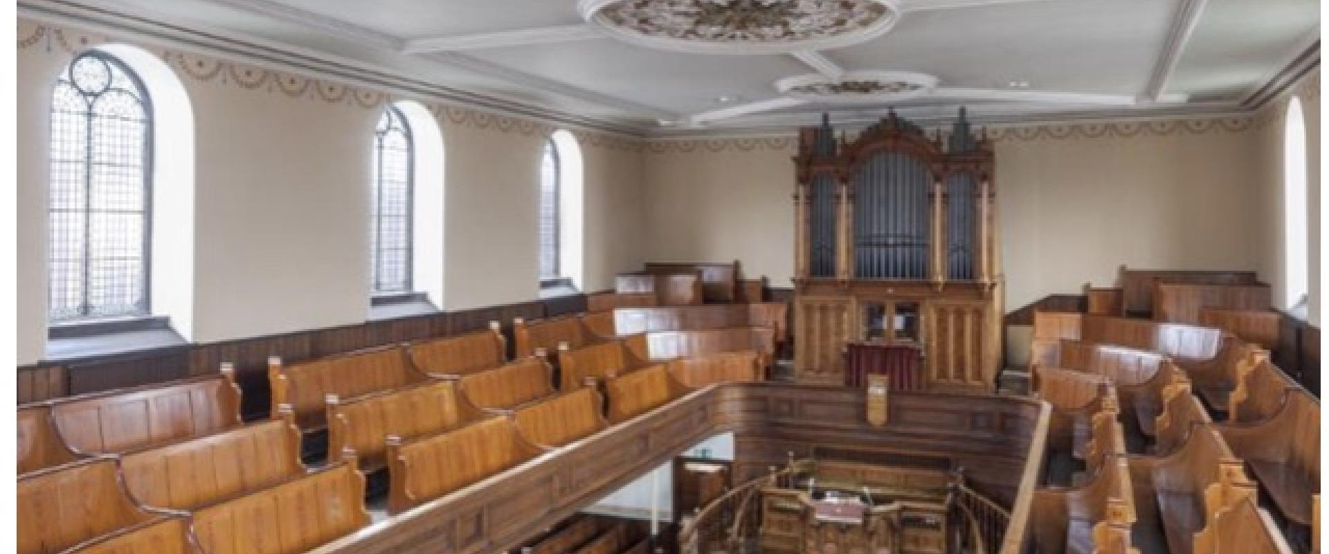 image of the inside of Lôn Swan Independent Chapel