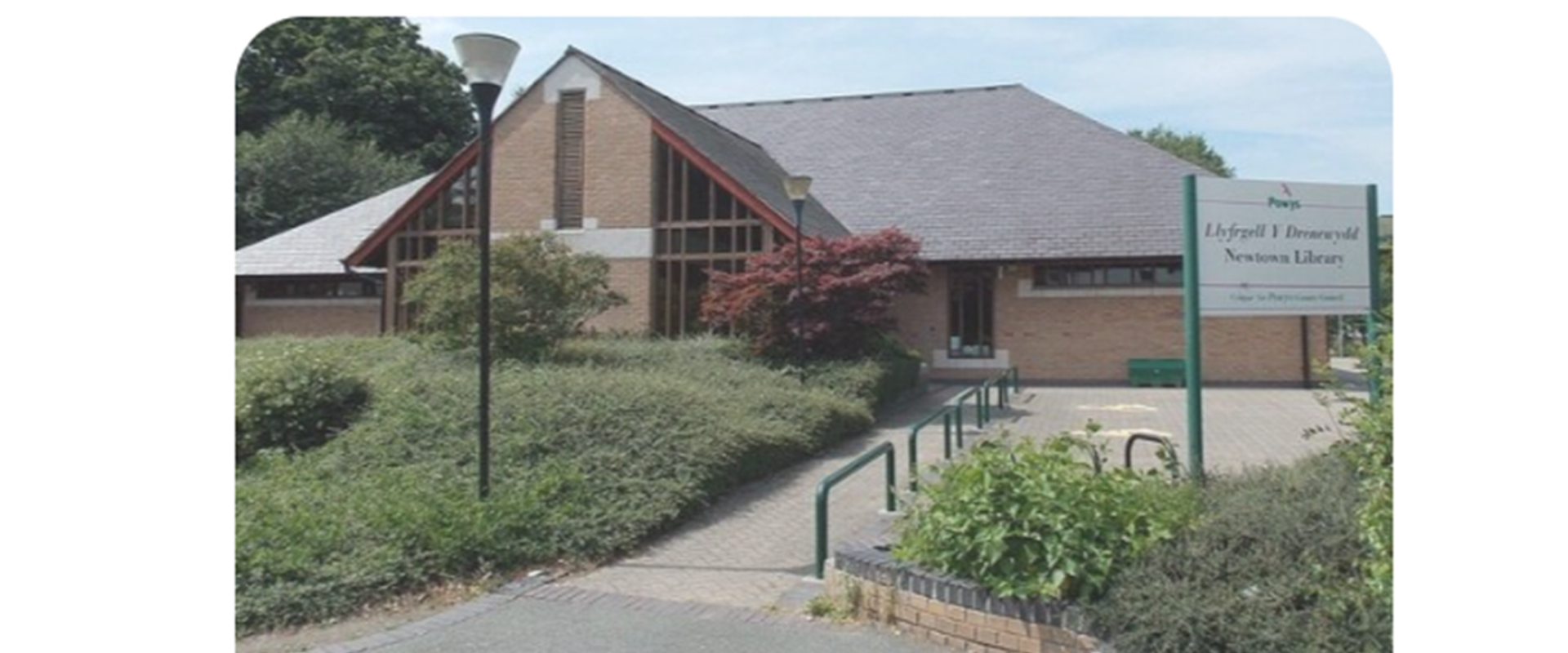 outside image of Newtown Library