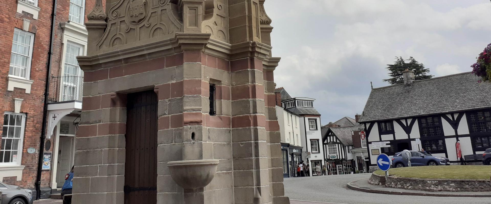photograph of Ruthin Clock Tower
