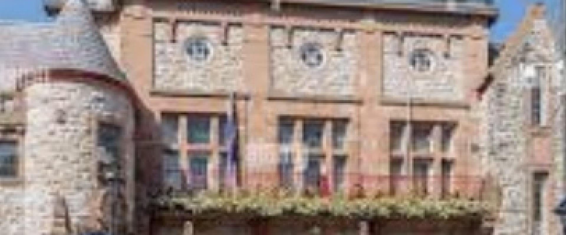 exterior image of Denbigh town hall