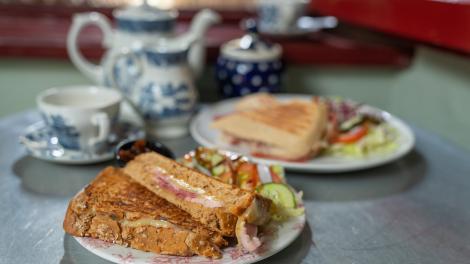 Caffi Cadw Cafe - Castell Coch - food close up