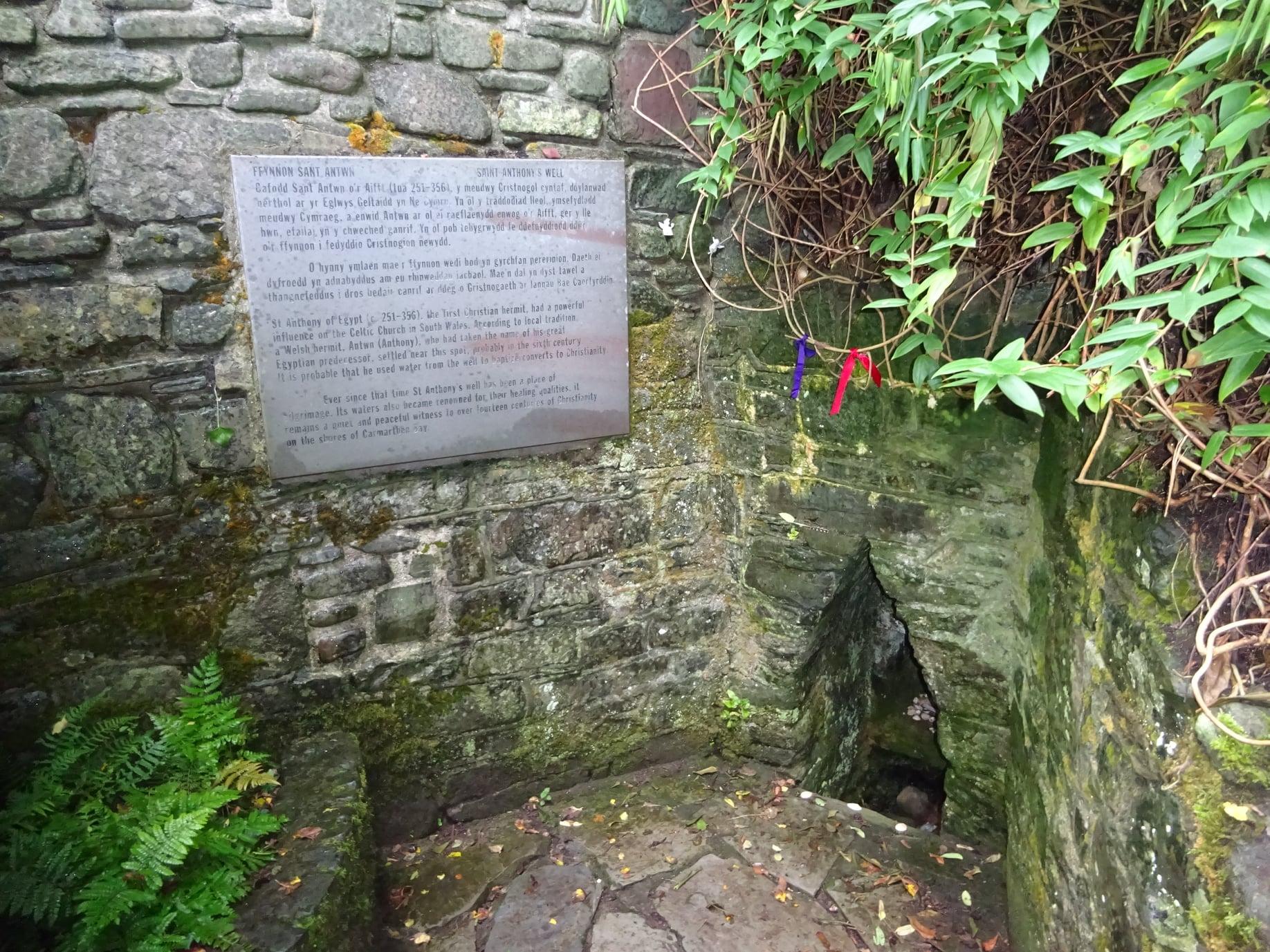 St Anthony’s Well, Llansteffan / Ffynnon Antwn Sant, Llansteffan